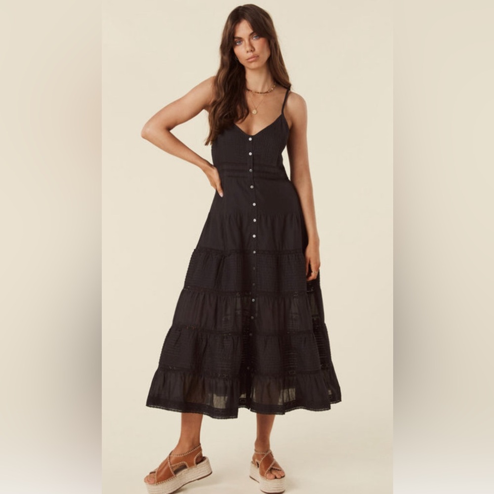 NWT Spell Dove lace strappy dress size M